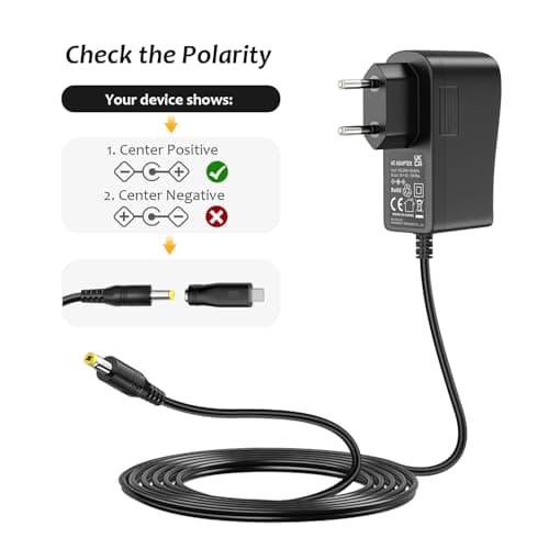 Bloc d'alimentation 5 V 2 A 8 prises CC pour électronique et surveillance vidéo 2000 mA