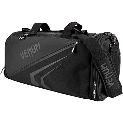 Venum Sac de Sport Trainer Lite Evo Unisex-Adult Léger Durable pour Entraînement Sportif (15L) — Noir