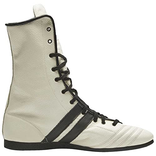 LEONE 1947 Chaussures de Boxe Mixte pour Homme et Femme - Résistantes et Respirantes — Blanc