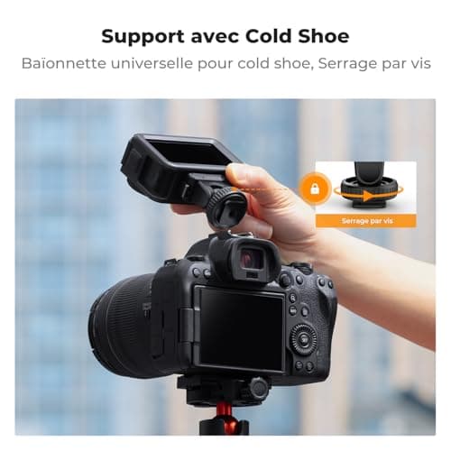 K&F Concept support rotule extension magnétique compatible DJI Osmo Action 3/4/5 Pro et DJI Osmo 360 pour dégaagement ra