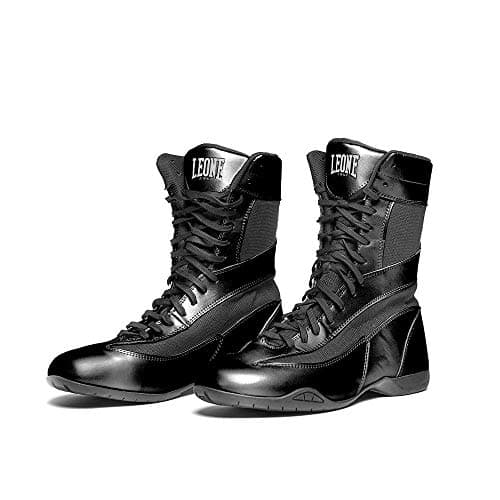 Bottes de boxe LEONE 1947 Legend pour Mixte en combat — Noir