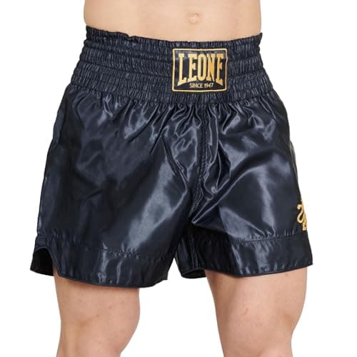 LEONE 1947 Pantaloncino Kick Basic Short Mixte - Shorts Unisex pour Homme/Femme, Tissu Léger Respirant, Idéal pour le Sp — Bleu