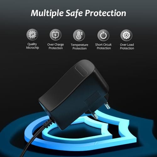 Bloc d'alimentation 5 V 2 A 8 prises CC pour électronique et surveillance vidéo 2000 mA