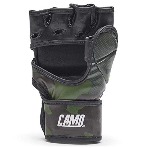 Gants MMA LEONE 1947 Camouflage Vert Professionnels Boxe Selena GP120