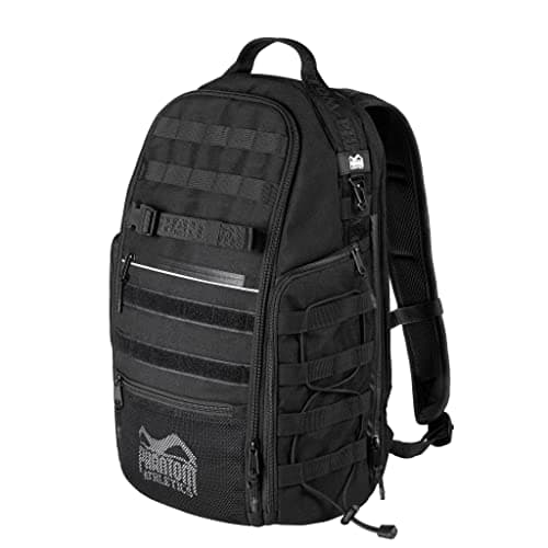 Phantom Athletics Sac à dos de sport pour hommes - Sac de fitness étanche avec poches multiples - Parfait pour entraînem — Noir