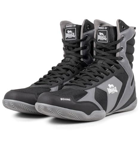 Lonsdale Chaussures de Boxe Mixte Heskin – Serrage Élevé, Idéal pour l'Entraînement Sportif