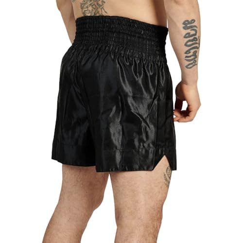 LEONE 1947 Shorts de combat Kickboxing & Thai Taille L pour Entraînement Sportif Élastique et Respirant