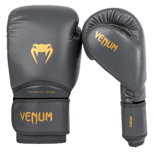 Gants de Boxe Unisexe Venum Contender — Gris/Or