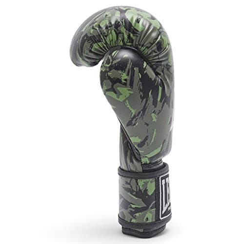 LEONE 1947 Gants de Boxe Leo Camo GN404J, 06oz, Noir - Boxe Sportive, Ami des Poignets, Meilleures Ventes