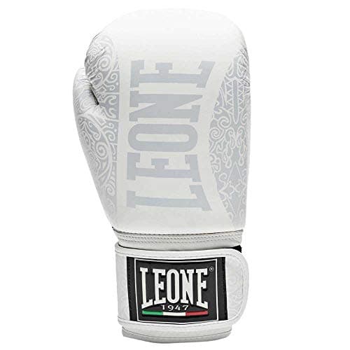 Leone 1947 Gants de Boxe Maori en Cuir PU Haut de Gamme pour Entraînement Professionnel
