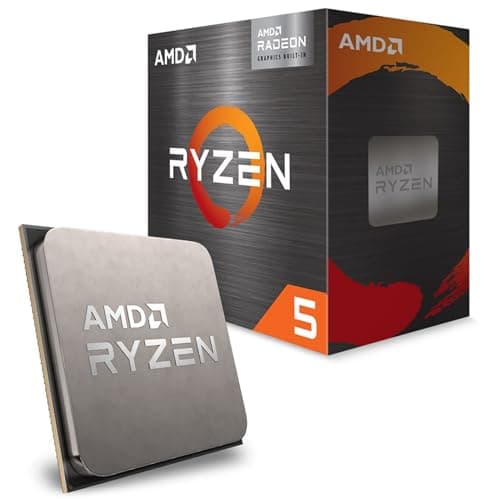 AMD Ryzen 5 5500GT Processeur (Graphique Intégré Radéon, 6 Cœurs/12 Thread, 4,4 GHz MHz Boost, AM4, Ventilateur Wraith S