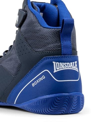 Lonsdale Mixte Rufford Chaussures de Boxe pour Combattants Professionnels en Salon de Boxes