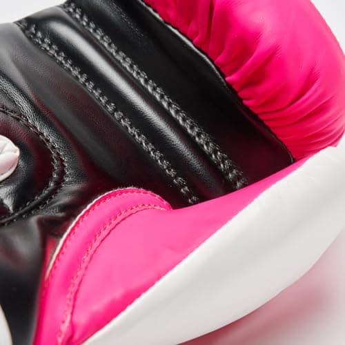 Leone Gants Boxe GN333 Noir pour Combattants de Boxe (10 Paires) - Ergonomiques et Durables - Idéaux pour Entraînements