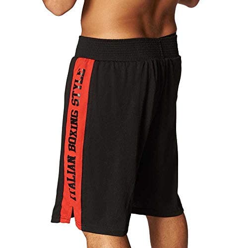 LEONE 1947 Boxe Short de boxe Mixte - Comfortable Boxer Short for Men and Women - Sport and Workout - Elastic Waistband