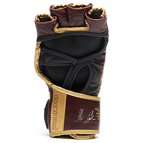 LEONE 1947 - Gants MMA Legionarivs II Adulte Unisexe Bordeaux L Grand Protection GP102