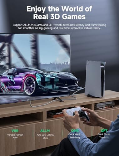 Southlight Câble HDMI |1 5 m pour 8K/60 Hz 4K/120 Hz/48 Gbps Écran Ultra-HD Compatible PS5/Xbox