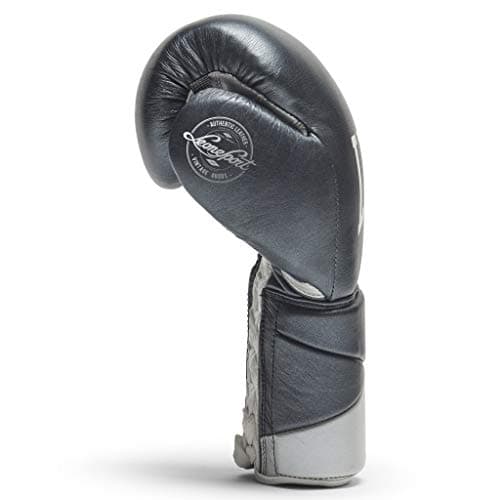 Gants de boxe Leone 1947 authenticunisexe, grande taille, gris, 10 oz, combat