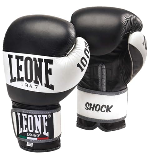 Gants de Boxe Mixtes LEONE 1947 Gn047 Pour Hommes et Femmes Entraînements Intenses Boîte de 2pcs