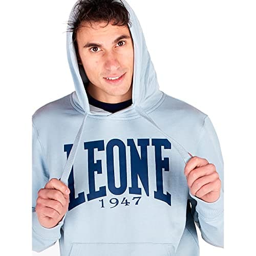 Sweat à Capuche LEONE 1947 pour Homme - Quarry (172), Taille XS