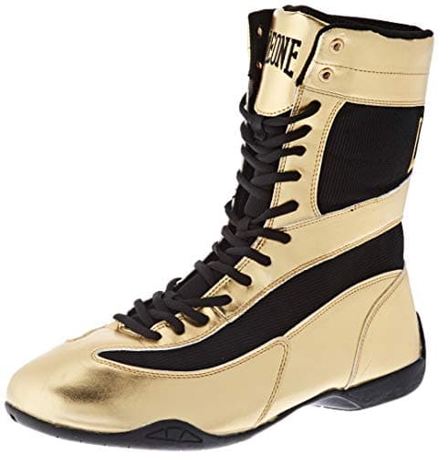 LEONE 1947 Legend Bottes de boxe pour hommes et femmes Idéales pour l'entraînement et les matchs En cuir de qualité supé