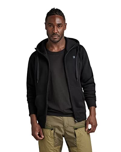 G-STAR RAW Homme Sweatshirt à Capuche Premium - Confort Élevé, Style Urbain, 100% Coton Bio