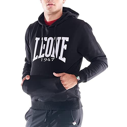 LEONE 1947 Sweat à Capuche pour Homme pour Sport et Daily Wear Fonctionnalité Élégante et Confortable L-Slim Fit 3XL