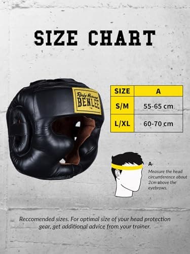 Benlee Kopfschutz Leather Full Face Protection pour cyclistes et workers en milieu outdooravec protection maximale, resp