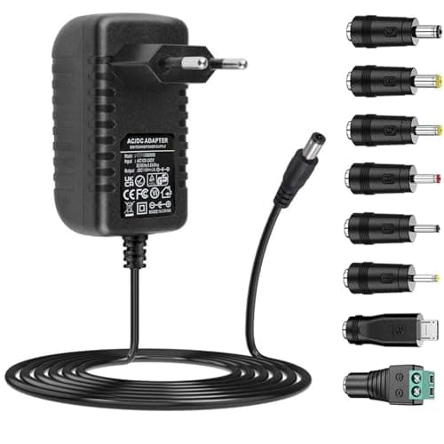Adaptateur secteur 5V 2A pour chargeur AC220V-230V -> DC5V 2000mA 1500mA 1000mA 500mA Pilote d'alimentation - 8 adaptate — DC15V~1A