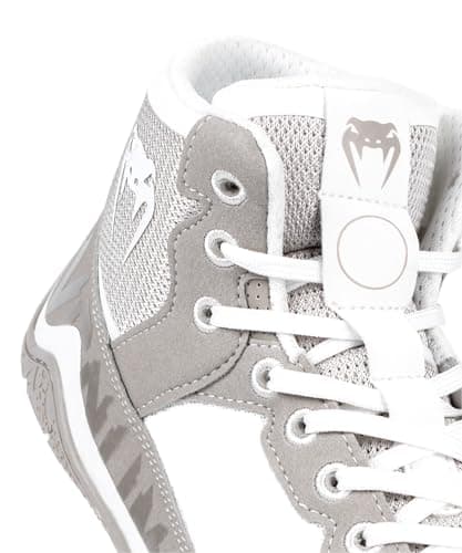 Venum Elite Chaussures de Lutte en Cuir Synthétique pour Fighters - Fermeture Élastique, Résistantes auxabrasions, Taill