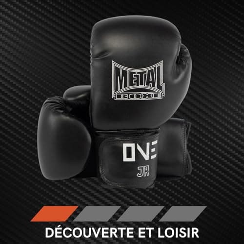 Gants de Boxe en Cuir Anti-Shock pour Débutants 12 oz - Gants de Boxe de Qualité pour Entraînement au Gym