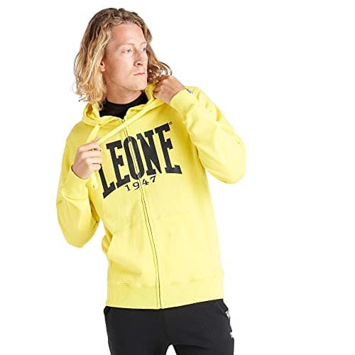 LEONE 1947 Maillot de survêtement Homme sans couture respirant pour fitness taille haute modèle slim