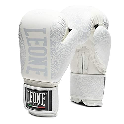 Leone 1947 Gants de Boxe Maori Étendus pour Combattants professionnels et amateurs lors des entraînements et combats, of — Blanche