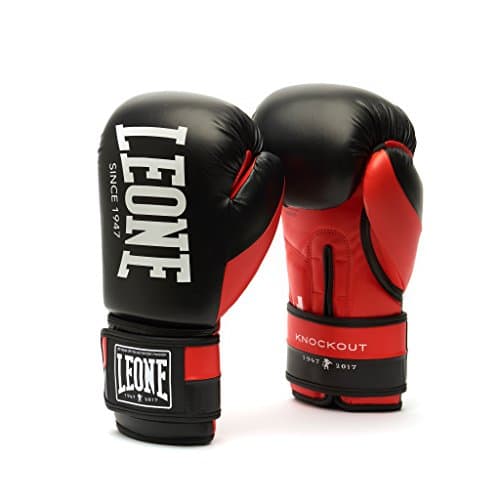 LEONE 1947 Knockout gants de boxe mixte pour amateurs de combat en salle de sport avec technologie ergonomique taille M-