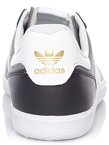 adidas Homme Leonero Basses Blanc Fonctionnelles pour Marches Intermittentes Large Taille