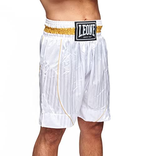LEONE 1947 Premium, Short de Boxe Mixte pour Athlètes en Forme, Combat Sports, Gouvernement