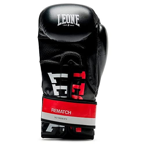 Gants de boxe Leone1947 Rematch 10 oz pour amateurs en stage d'entraînement