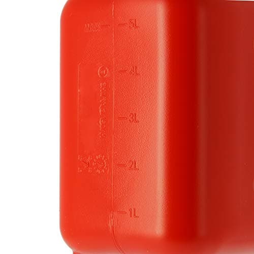 XL Tech 506022 Jerrican Homologué pour Carburant 5 L - Sécurité en Transport - Professionnels - Hôtellerie