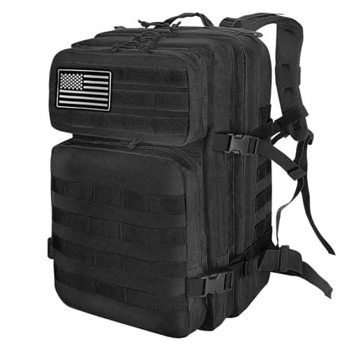 HEMSO Grand Sac à Dos Militaire 45L,Số 1 en Vendu sur Voyage et Outdoor,Sac Polyvalent pour Tous Les Activités Outdoor