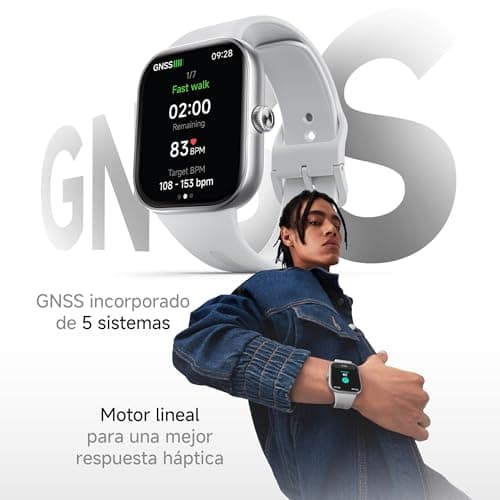 XIAOMI Redmi Watch 5 Montre connectée en noir obsidien, 43mm, suivi de santé, GPS, résistance à l'eau