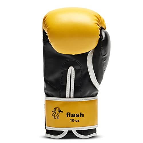 LEONE 1947 Gants de Boxe Flash Amortissement Supérieur 12oz 100% Cuir Pleine Flore pour Entraînement Professionnel et Co
