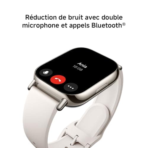 XIAOMI Redmi Watch 5 Lite - Écran AMOLED 1,96", Autonomie de 18 JOURS, Suivi Santé Complexe (Cardiaque, FPO₂, Sommeil) (