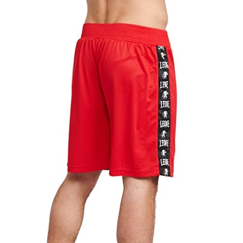 LEONE 1947 Short Boxer Rouge Mixte Polyester Stretch Comfortable Mixte