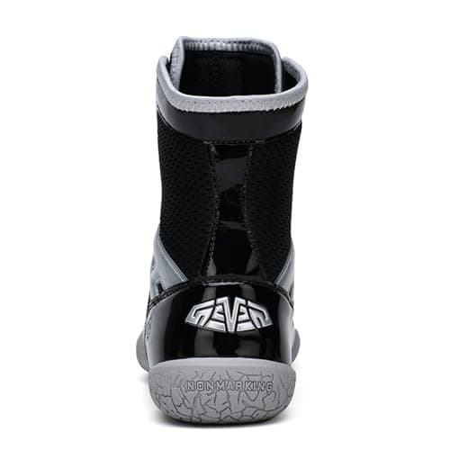 MINGSIBO Chaussures de Boxe Respirantes pour Homme - Boxe, Combat, Fitness, Bodybuilding