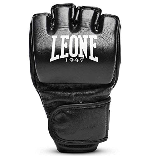 Gants MMA LEONE 1947 Bellator GP115 Noir pour Combateurs Avancés en Usage Intense
