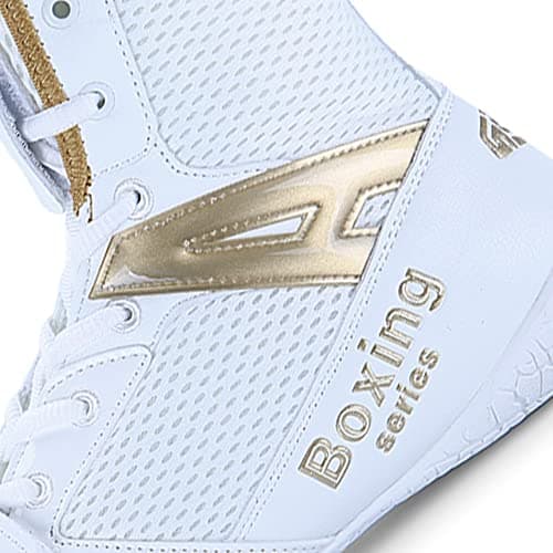 Youngtie Chaussures de Boxe pour Hommes Chaussures de Lutte Professionnelles Chaussures de Sport — Or