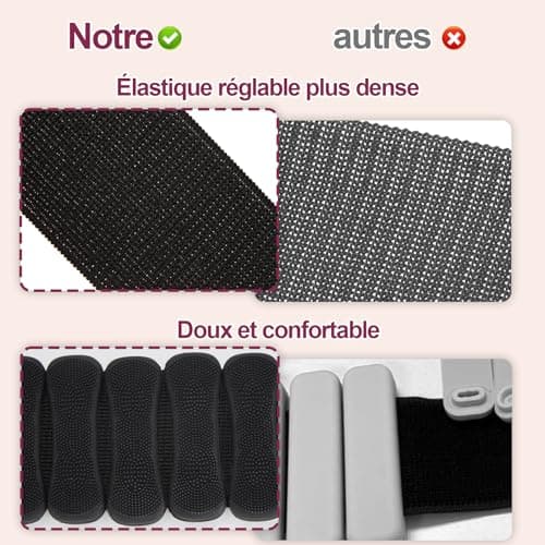 WELSPO Poids réglables pour poignet et cheville populaires aux États-Unis, confortables et durables pour exercice, yoga