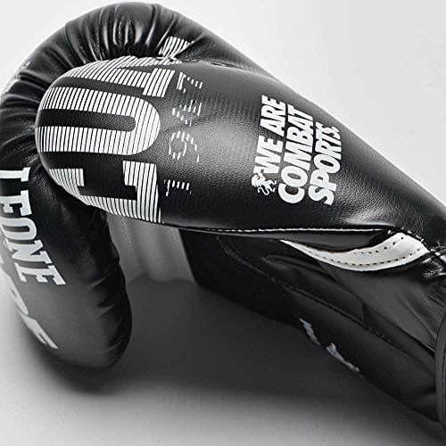 LEONE 1947 W.a.c.s. Gants de Boxe Mixte Professionnels | Protection renforcée 16 oz pour Entraînement et Combat