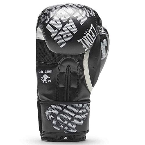 LEONE 1947 W.a.c.s. Gants de Boxe Mixte Professionnels | Protection renforcée 16 oz pour Entraînement et Combat