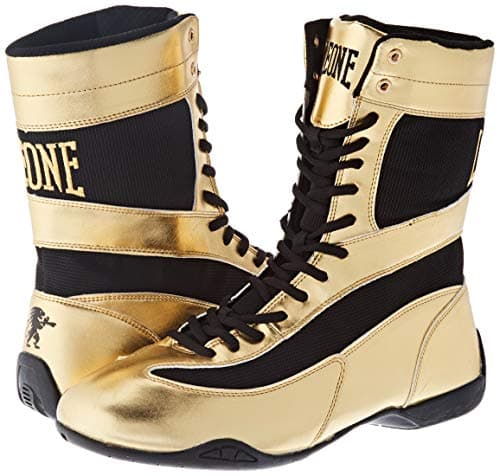 LEONE 1947 Legend Bottes de boxe pour hommes et femmes Idéales pour l'entraînement et les matchs En cuir de qualité supé