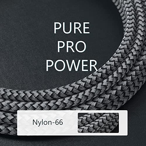 ZKAPOR Câble USB C Type C 5M Étanche Charge Rapide 3A pour iPhone 16 Pro Max Galaxy S24 Huawei P60 Nylon Tressé Compatib